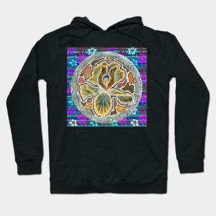 gold  flower of love LowEndGraphics Hoodie